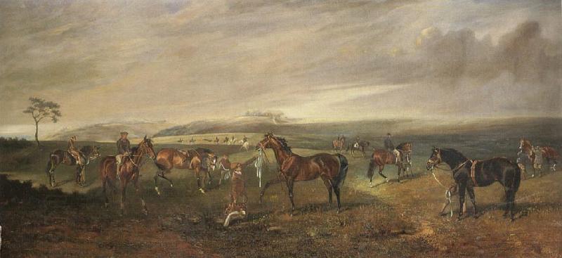 James Lynwood Palmer Riding Out on the Kingsclere Gallops China oil painting art